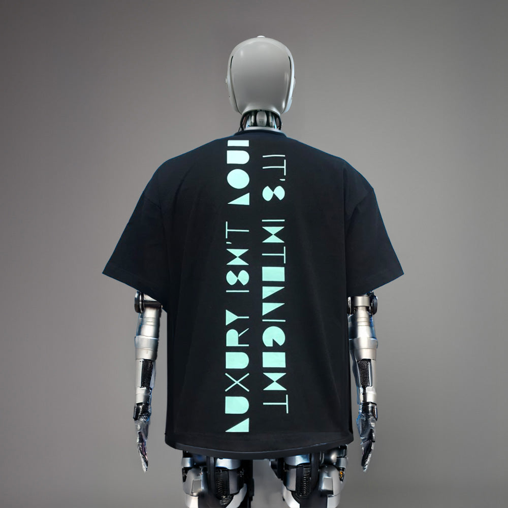 LE PUR BULLION Black Cotton T-Shirt